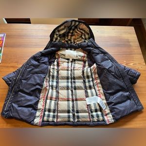 Burberry kids long puffy